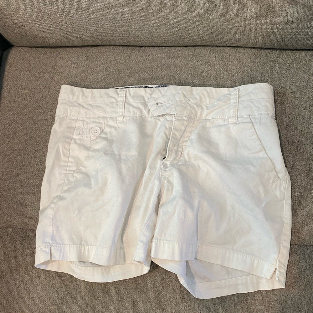 white shorts